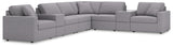 Top angle showing sectional configuration