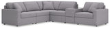 Modmax Granite performance fabric 6-piece sectional sofa main view