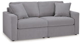 Side view of Modmax Granite sectional sofa