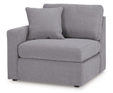 Alternate angle of Modmax Granite performance fabric sectional