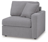 Modmax Granite Performance Fabric,Next-Gen Nuvella™ 6-Piece Sectional - image 13