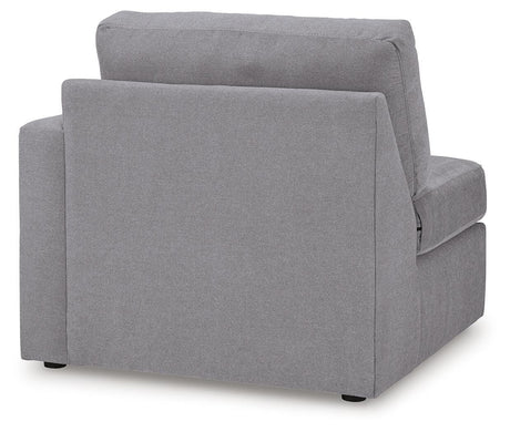 Modmax Granite Performance Fabric,Next-Gen Nuvella™ 4-Piece Sectional with Chaise view 13