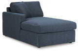 detail view of Modmax Ink Performance Fabric,Next-Gen Nuvella™ 6-Piece Sectional sectional sofa