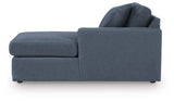 Modmax Ink Performance Fabric,Next-Gen Nuvella™ 5 Piece Sectional with Audio Console - image 7