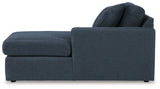 Living room featuring Modmax Ink 5 Piece Sectional Sofa