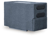 Modmax Ink Performance Fabric,Next-Gen Nuvella™ 5-Piece Double Chaise with Audio Consoles - image 3
