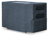 detail view of Modmax Ink Performance Fabric,Next-Gen Nuvella™ 6-Piece Sectional sectional sofa