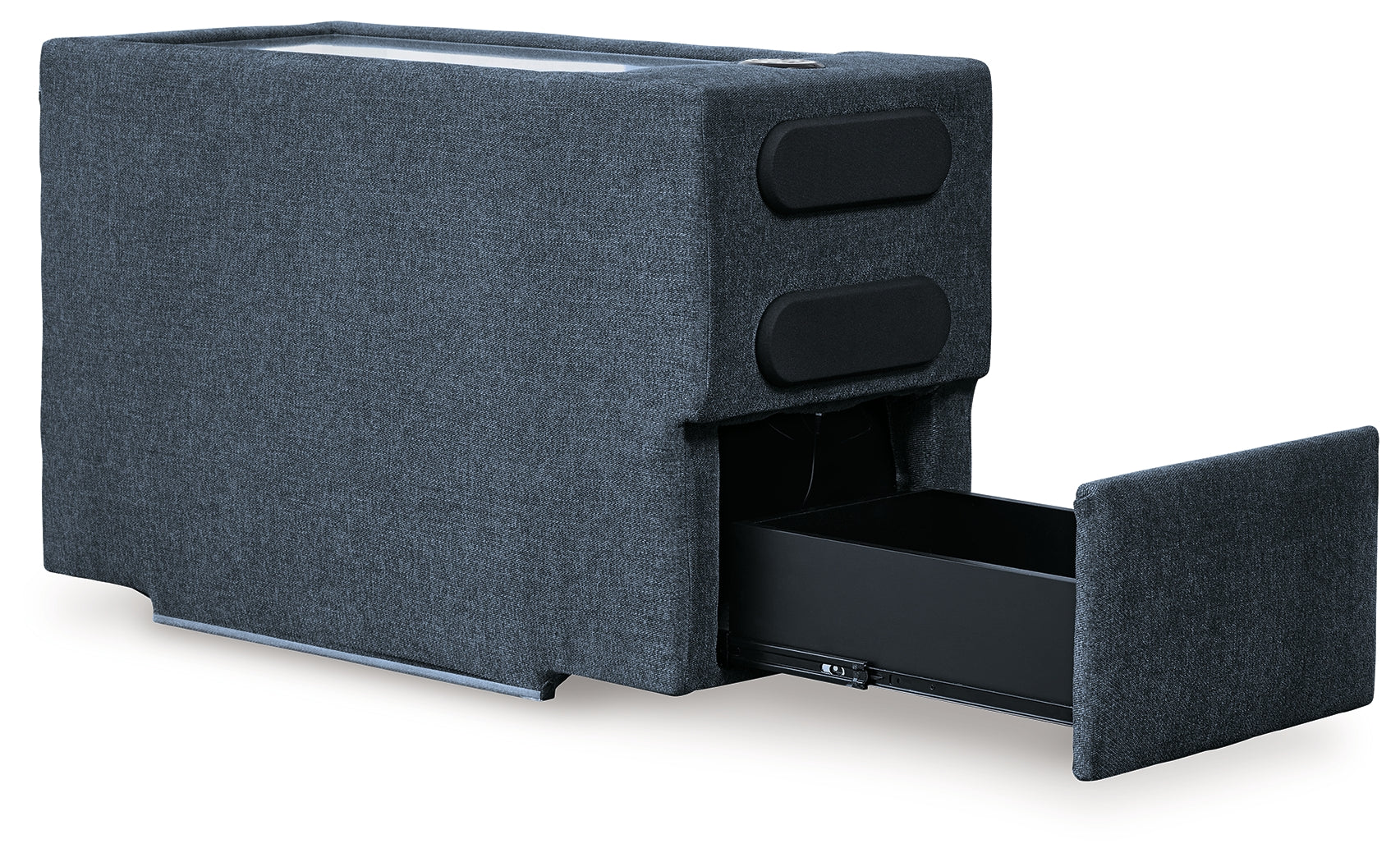 Room view of Modmax Ink 5-Piece Sectional Sofa with Audio System