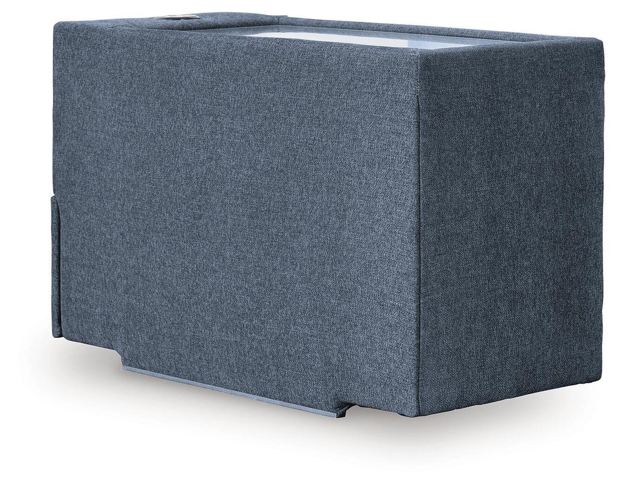 Modmax Ink Performance Fabric,Next-Gen Nuvella™ 5 Piece Sectional with Audio Console - image 13