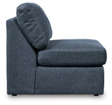 Room layout with Modmax Ink 5 Piece Sectional Sofa and accessories