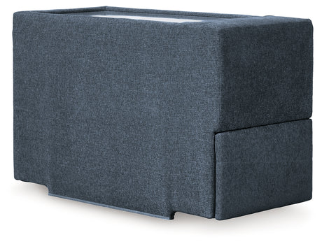 Living room view with Modmax Ink Next-Gen Nuvella sectional sofa