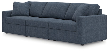 room view of Modmax Ink 3-Piece Sectional with Ottoman sectional sofa