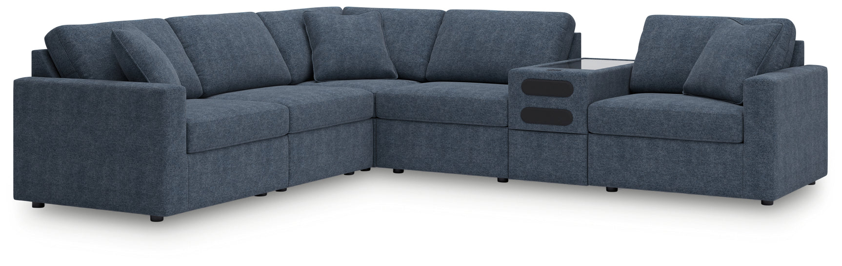 Modmax Ink Nuvella® 6-Piece Sectional Sofa main corner angle