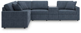 main view of Modmax Ink Performance Fabric,Next-Gen Nuvella™ 6-Piece Sectional sectional sofa