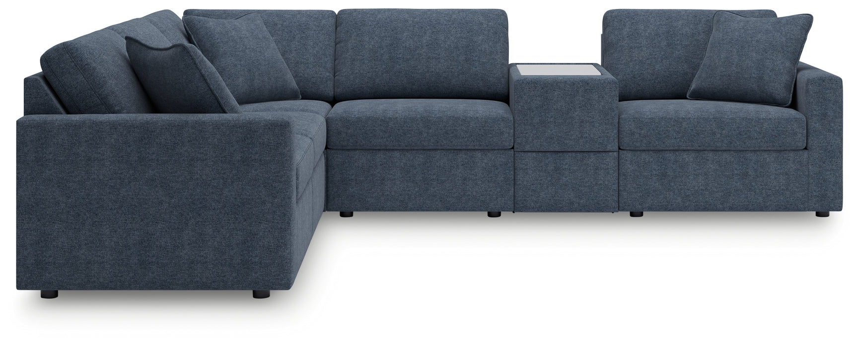 main view of Modmax Ink Performance Fabric,Next-Gen Nuvella™ 6-Piece Sectional sectional sofa