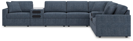 Room setting with Modmax Ink Next-Gen Nuvella™ sectional sofa