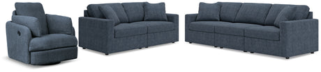 side view of Modmax Ink sectional sofa