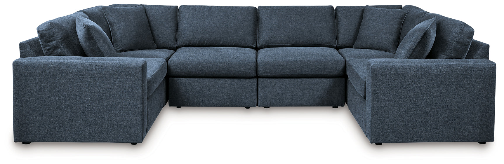 main view of Modmax Ink Performance Fabric,Next-Gen Nuvella™ 6-Piece Sectional sectional sofa