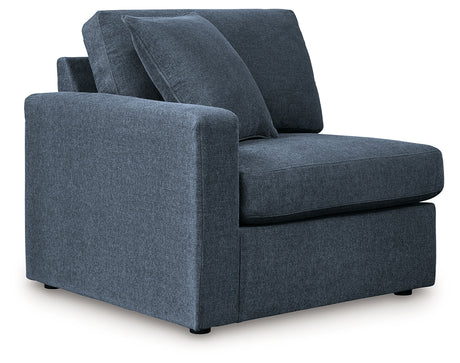 Modmax Ink Next-Gen Nuvella sectional sofa side angle