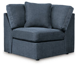 side view of Modmax Ink Nuvella® 8-Piece Sectional with Chaise sectional sofa