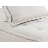 Helena White 7-Piece Modular Sectional sofa detail view