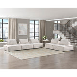 Inman modular chair styled in modern living room