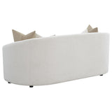 Rainn Boucle Upholstered Sloped Arm Sofa Latte — product image 6