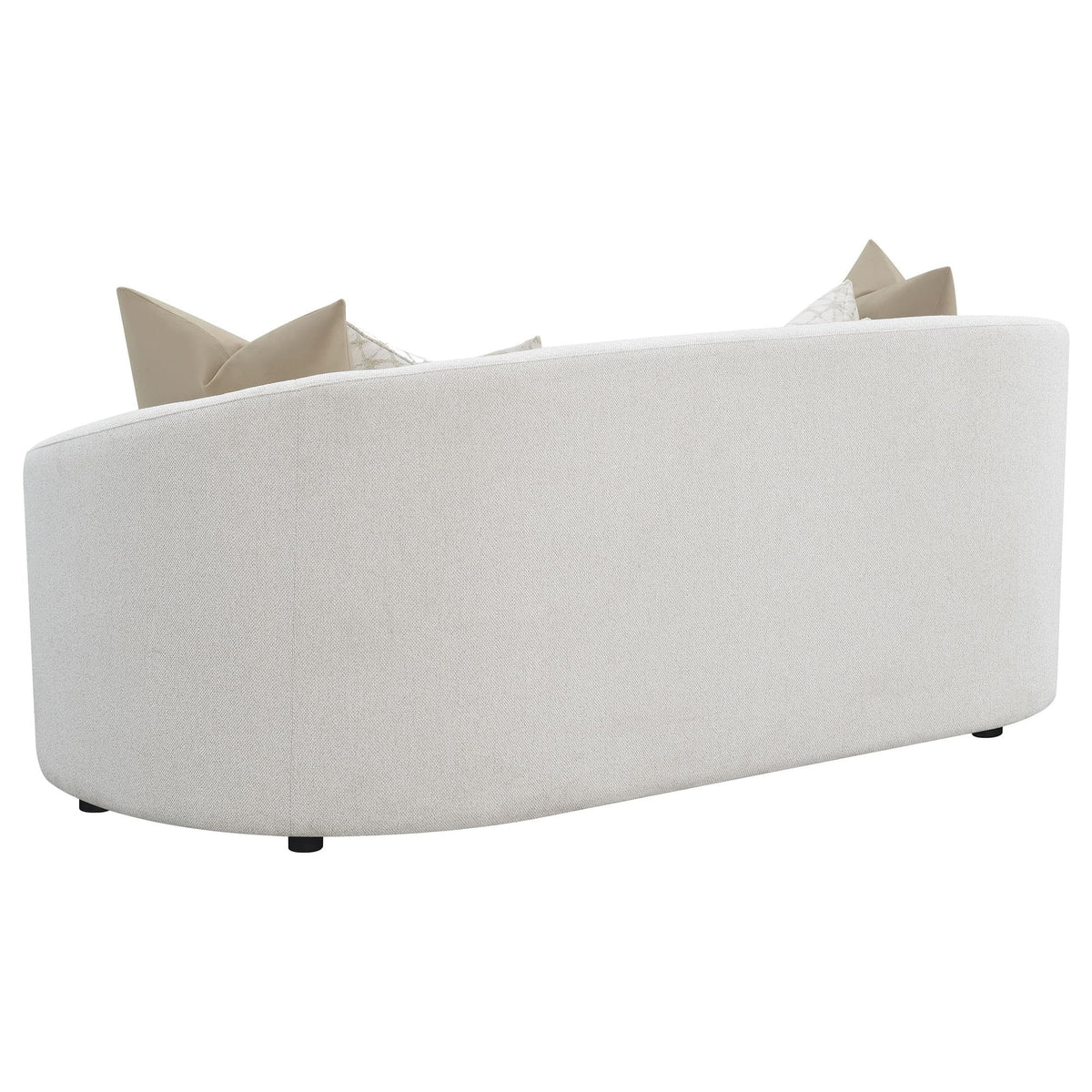 Rainn Boucle Upholstered Sloped Arm Sofa Latte — product image 6