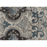 Franklin Loveseat floral toss pillow detail