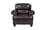 Milford brown set in living room setting