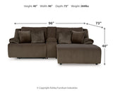 Top Chocolate Tier Sofa and Recliner - image 11