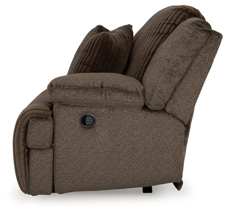 Top Tier Reclining Sofa Chaise Sectional fully reclined chaise