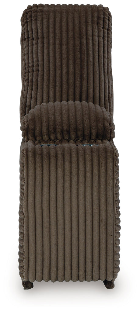 Top Tier sectional recliner pull tab