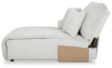 Side alternate view of Top Tier 4-piece sectional with recliners and chaise