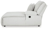 Alternate side view of sectional sofa