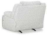 open recliner side view