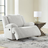 recliner opened side perspective