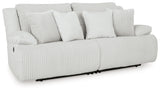 Side view of Top Tier Alloy 2-Piece Sectional Loveseat sectional sofa
