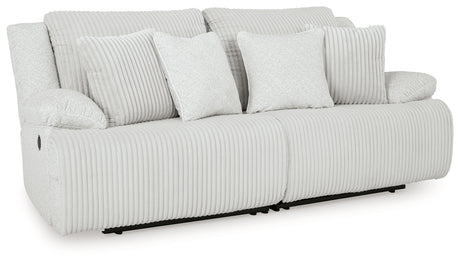 Side view of Top Tier Alloy 2-Piece Sectional Loveseat sectional sofa