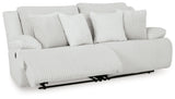Detail view of Top Tier Alloy 2-Piece Sectional Loveseat sectional sofa upholstery and frame