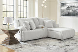 Top Tier sectional sofa side angle closed