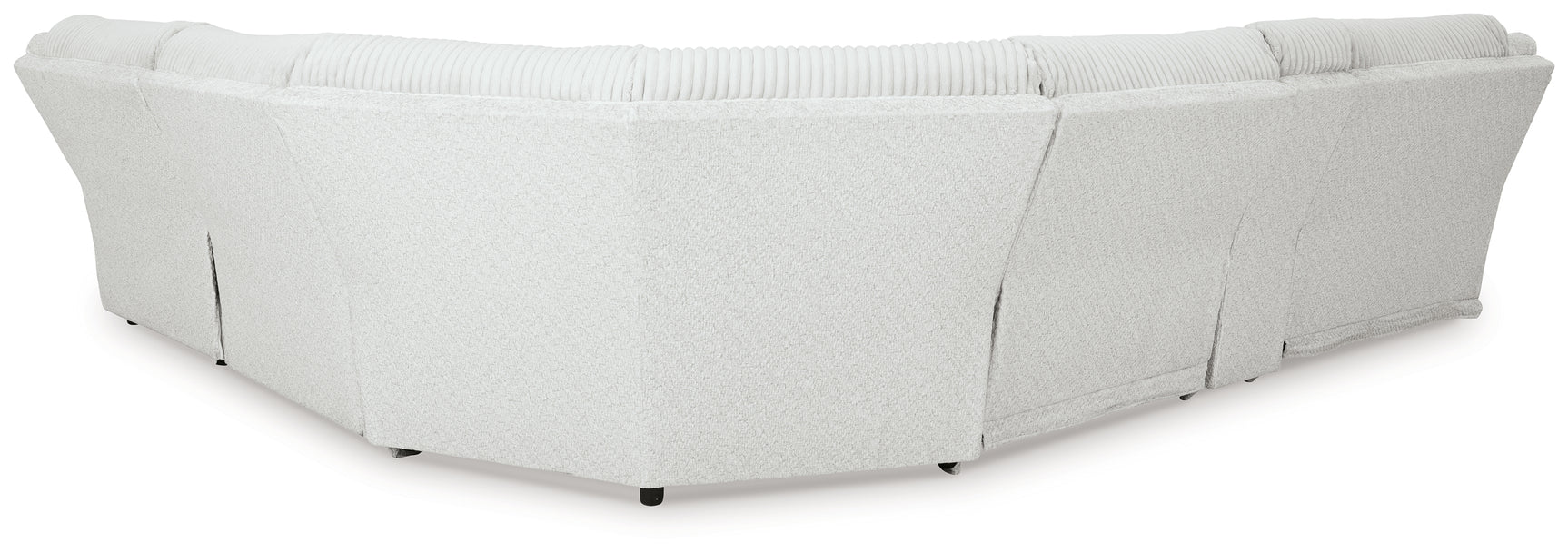 Sectional chaise resting position
