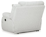 Top Tier Alloy Velvet 4-Piece Reclining Sectional with Chaise, front angle view in alloy velvet upholstery
