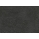 Swatch of gray top-grain leather upholstery