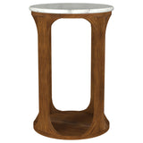 Komas side table showcasing sturdy base