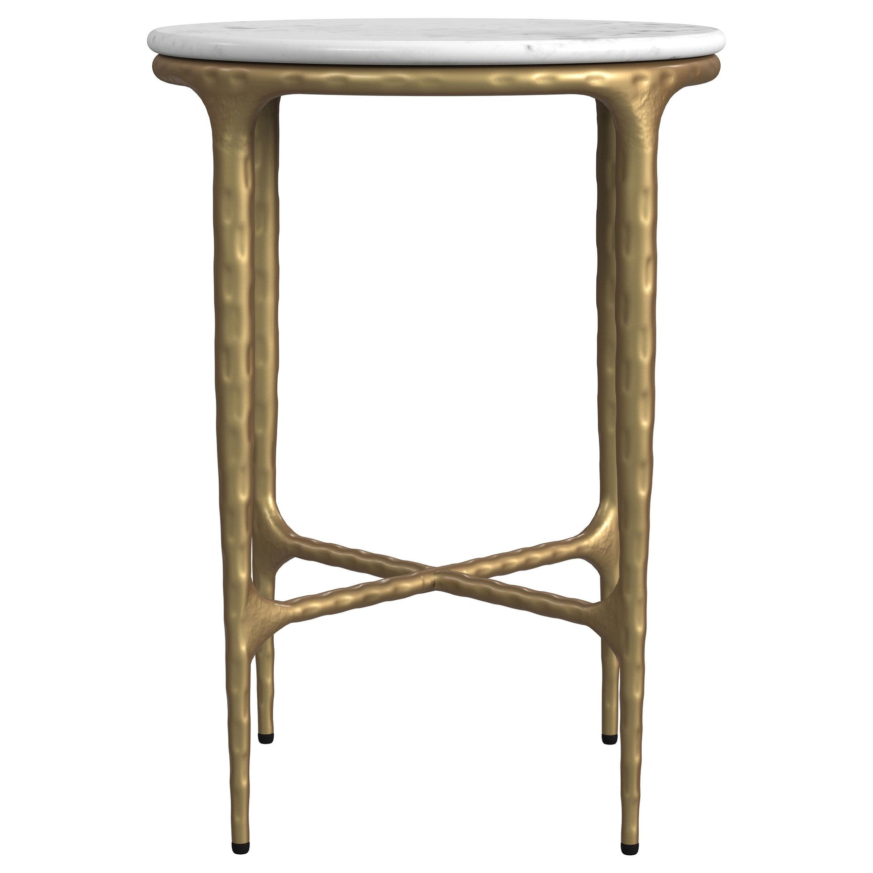 Umas Gold Marble Side Table