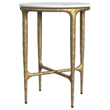 Umas Gold Marble Side Table