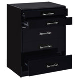 Vanity showing built-in dual USB ports