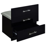 Vanity side profile with LED touch switch