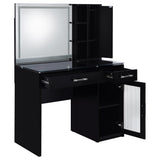 LED mirror illuminated on Flora vanity set